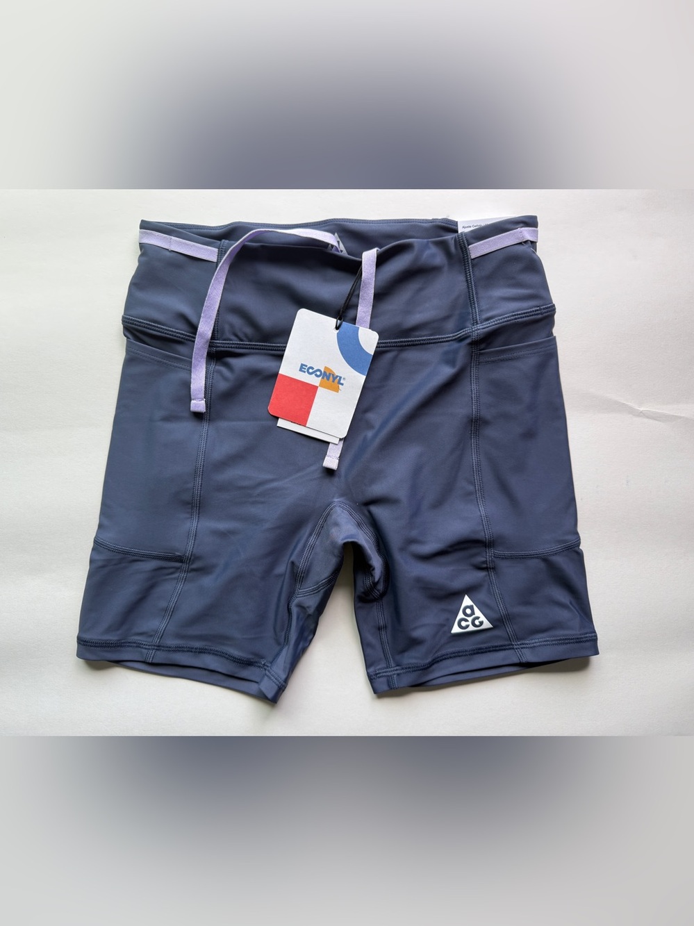 Nike [S] ACG "Tree Frog" Women's ADV Mid-Rise 6" Biker Shorts HJ0259-437 - Picture 2 of 11